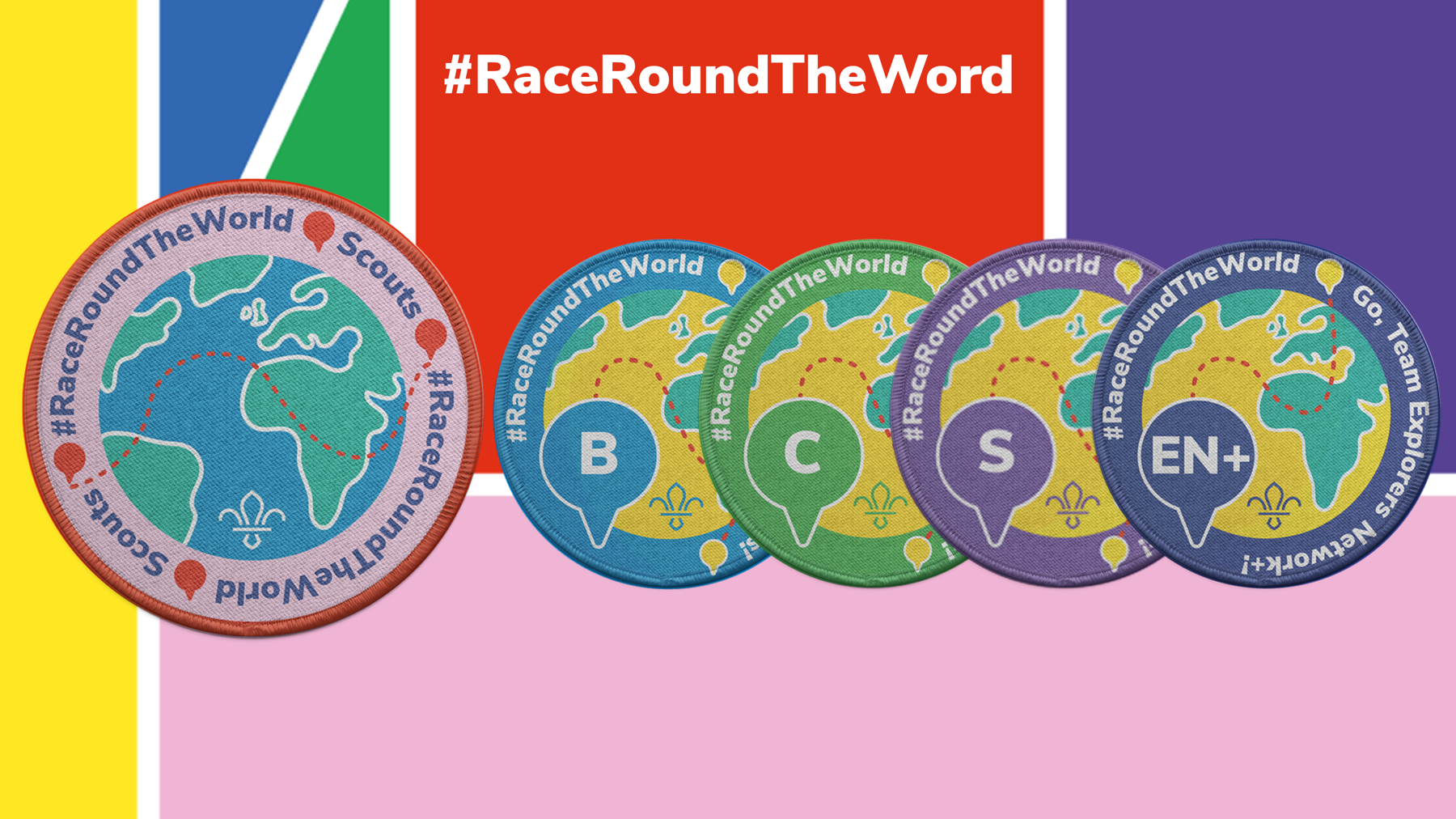 Race Round The World Zoom background (1)