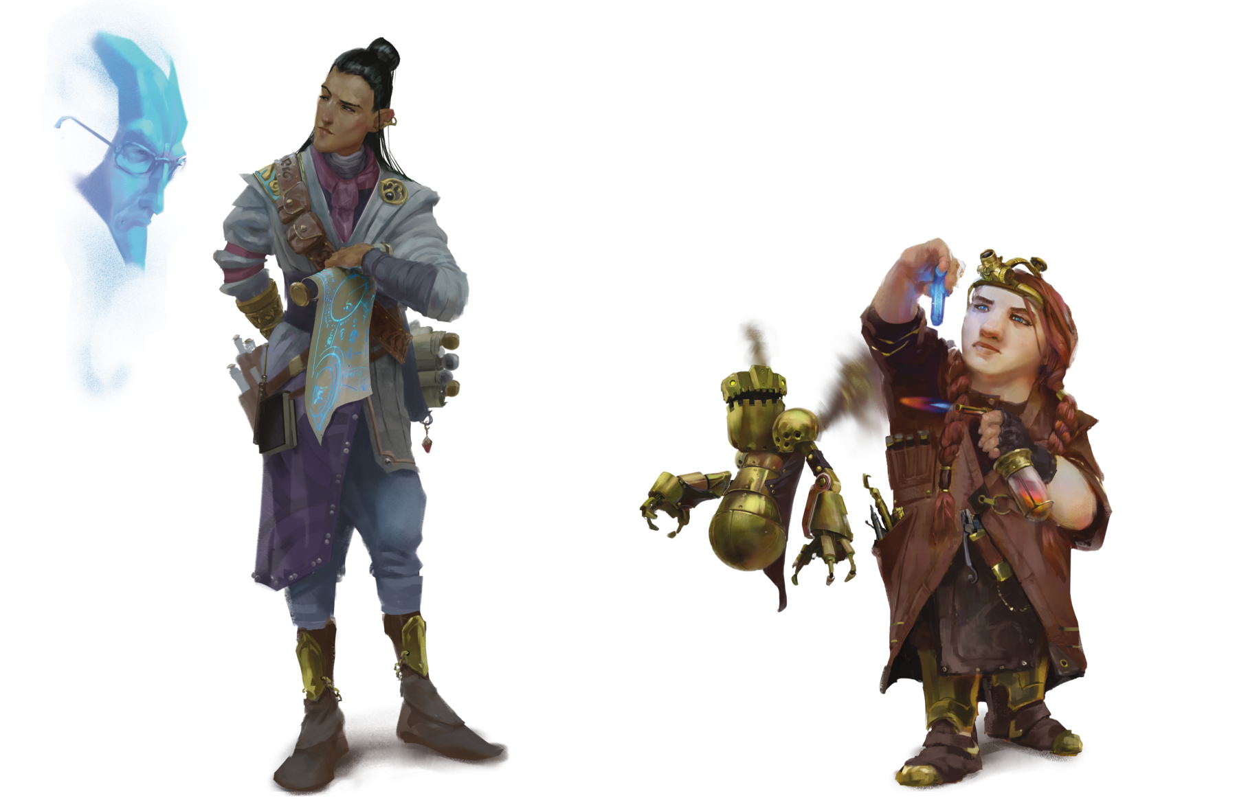 An image of two Dungeons and Dragons characters