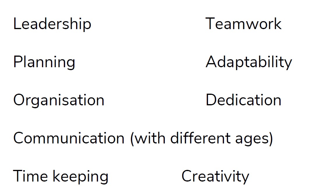 Youth Leader keywords