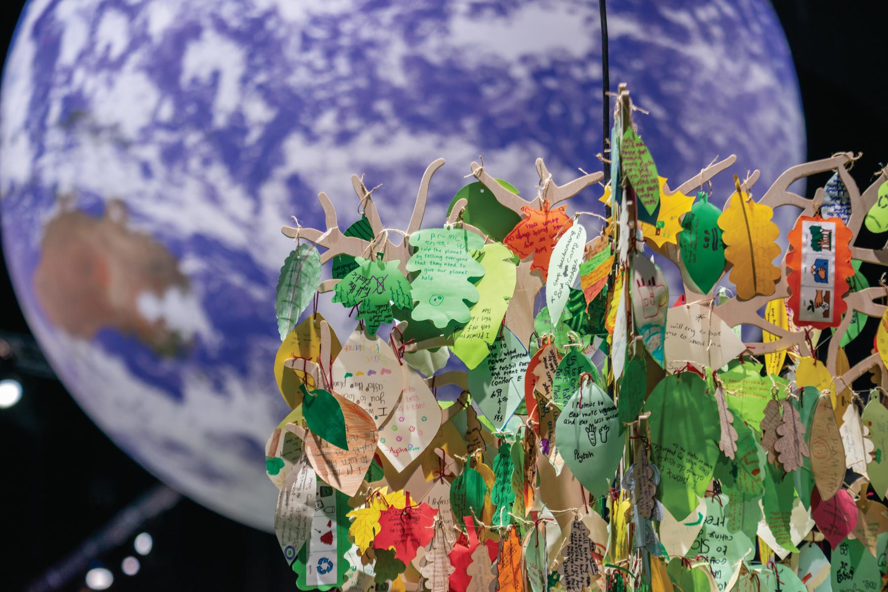 The tree of promises at COP26