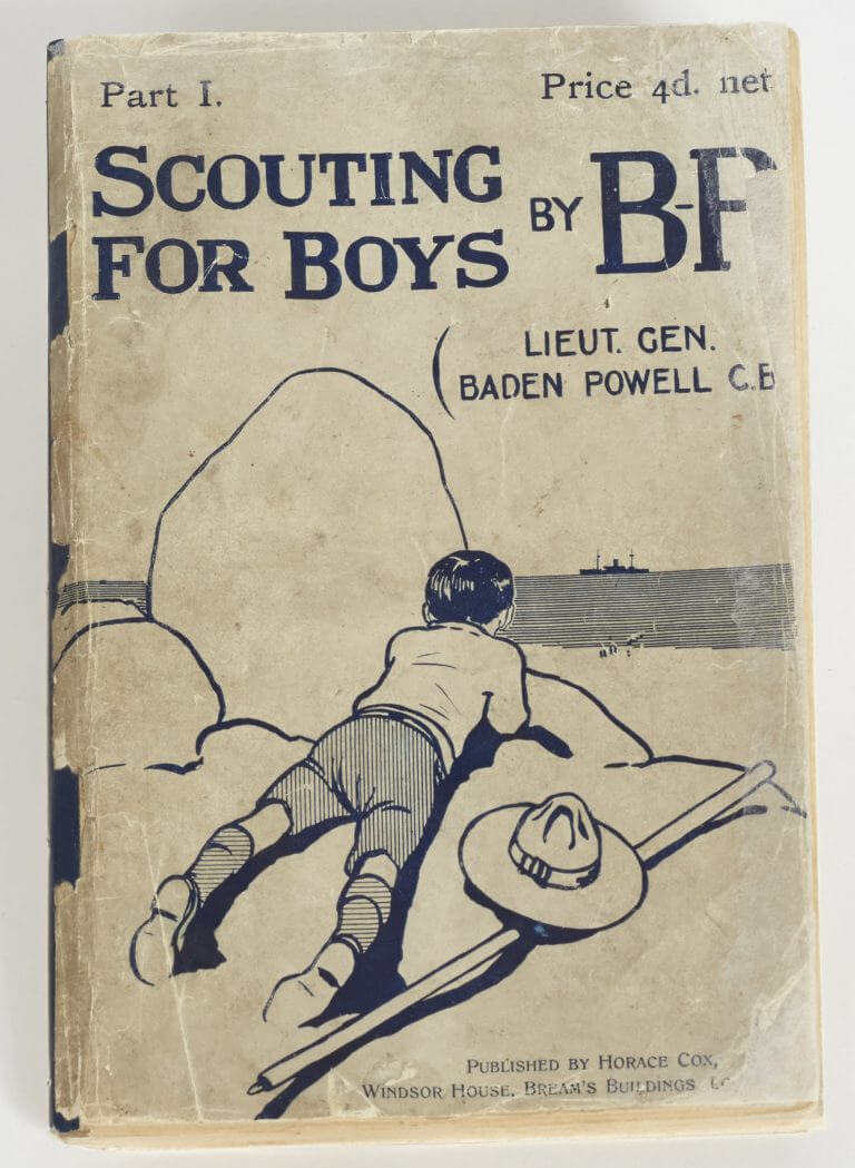 The first part of Scouting for Boys published January 1908