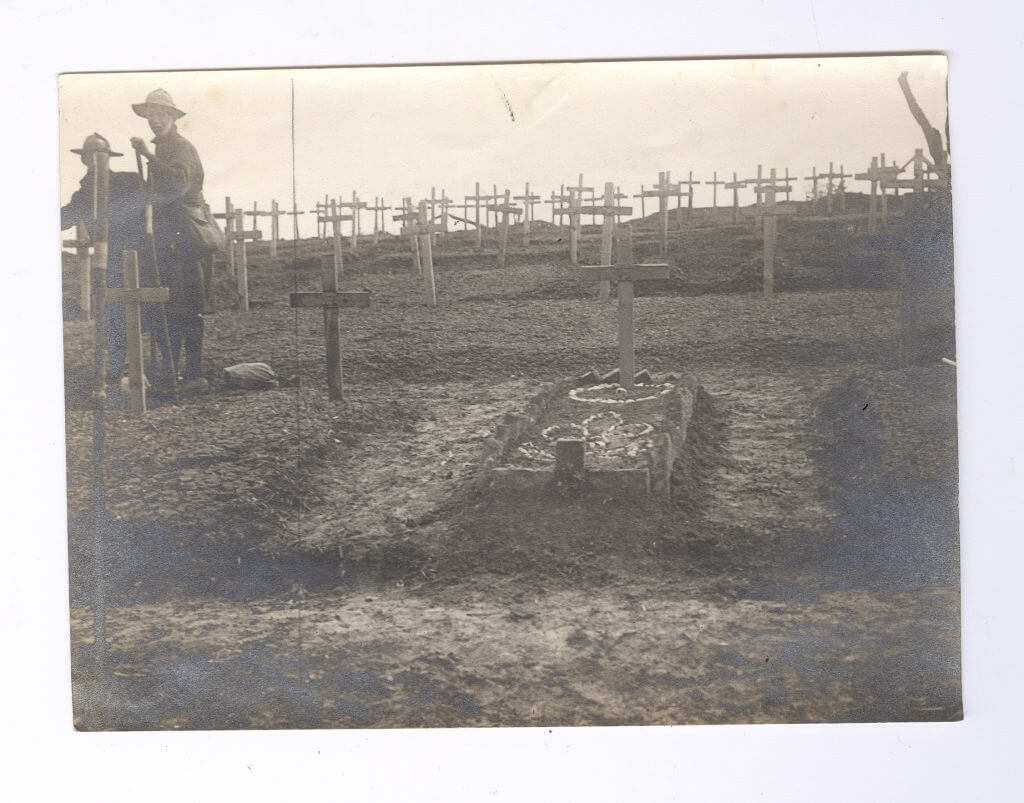 Image shows the grave of Philipps