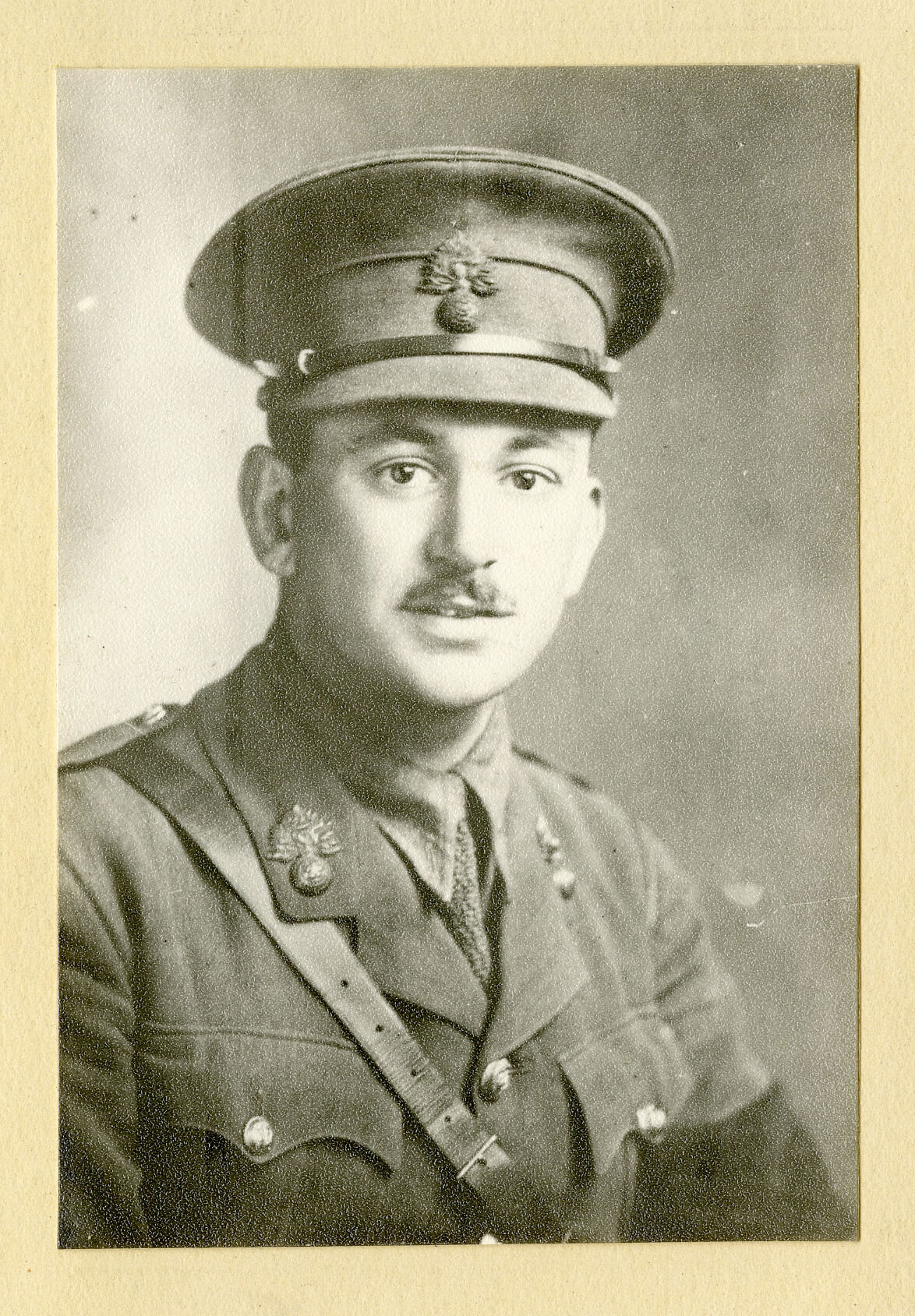 Image shows Philips in his military uniform