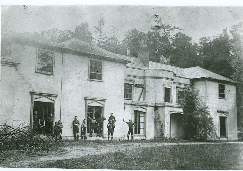 Image shows Gilwell House in Gilwell Park