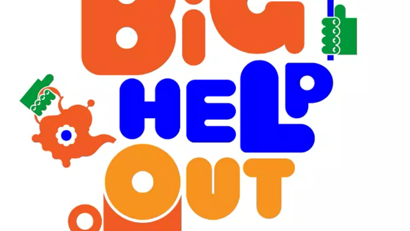Big Help Sticker The Big Help Out | Scouts