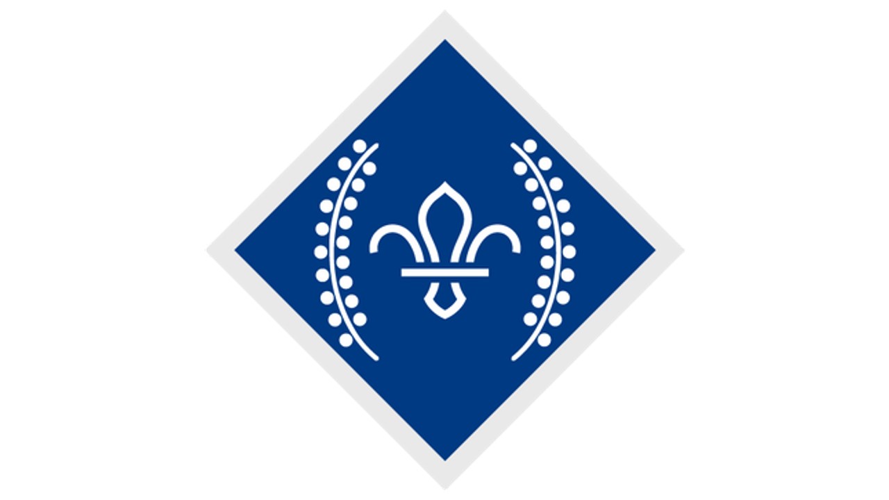 Graphic logo of the Chief Scout's Diamond Award