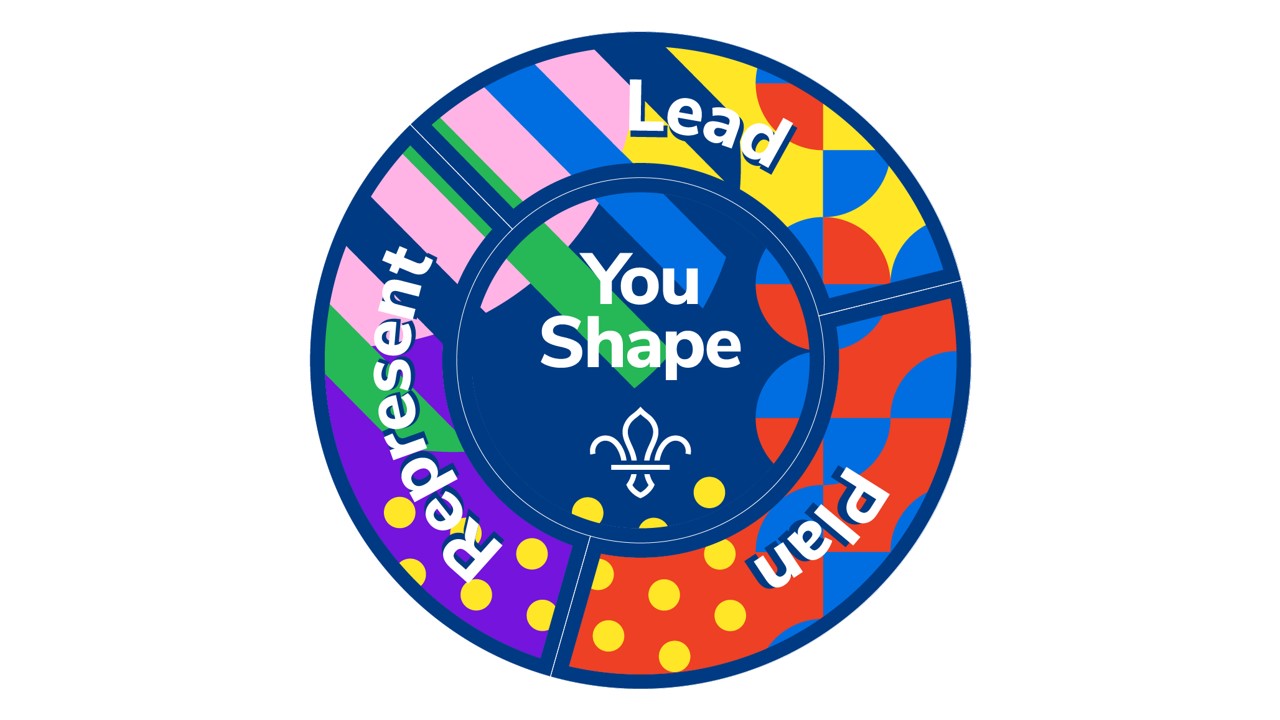 Graphic logo for the Explorers YouShape Award