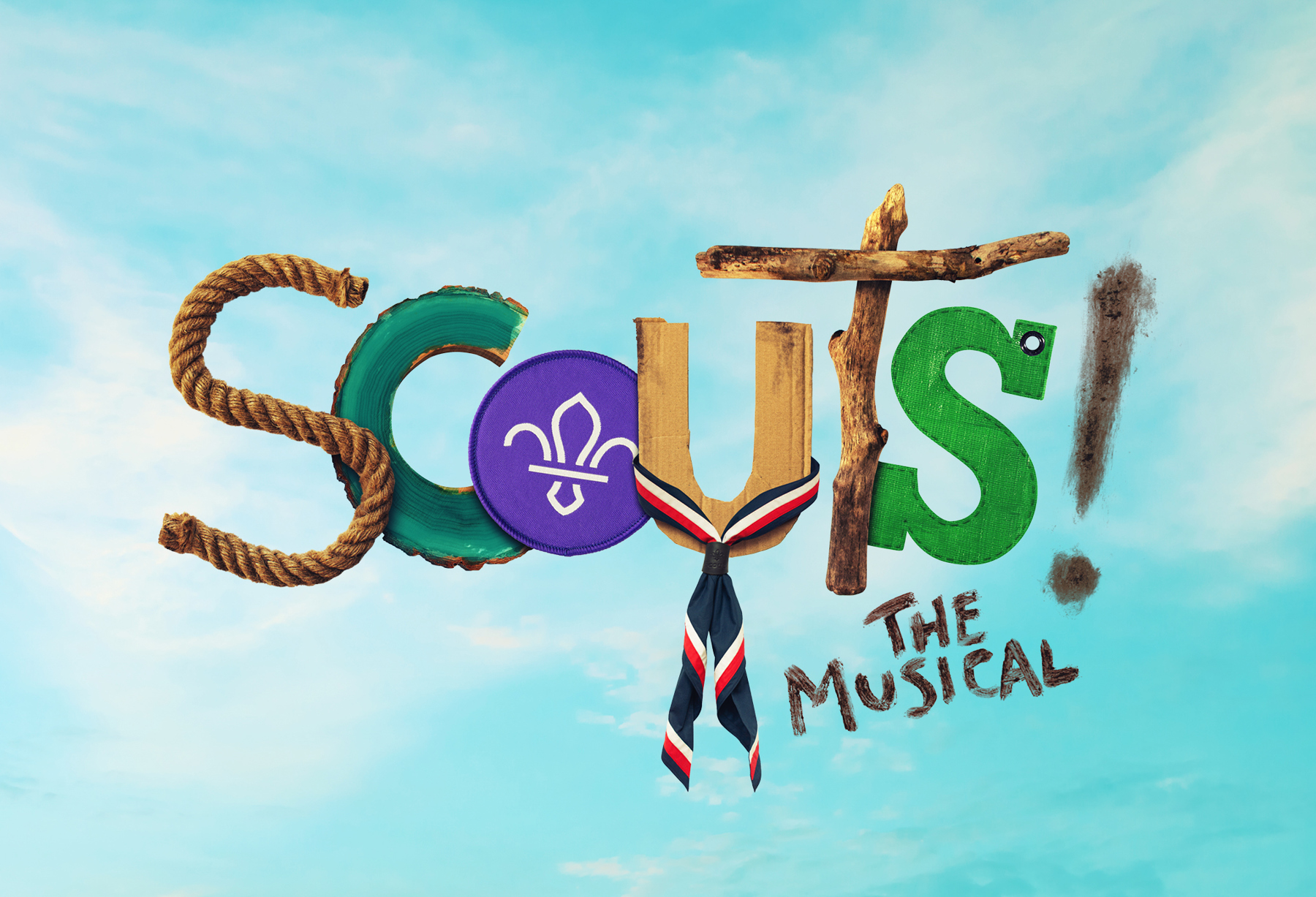 'Scouts! The Musical' logo.