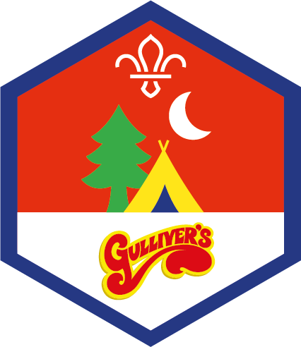 My Outdoor challenge Award badge with Gulliver's logo