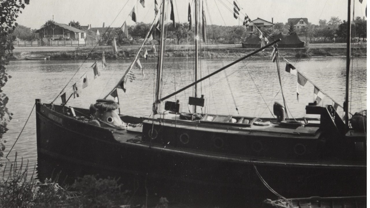 Sea Scout boat The Minotaur which took part in Operation Dynamo