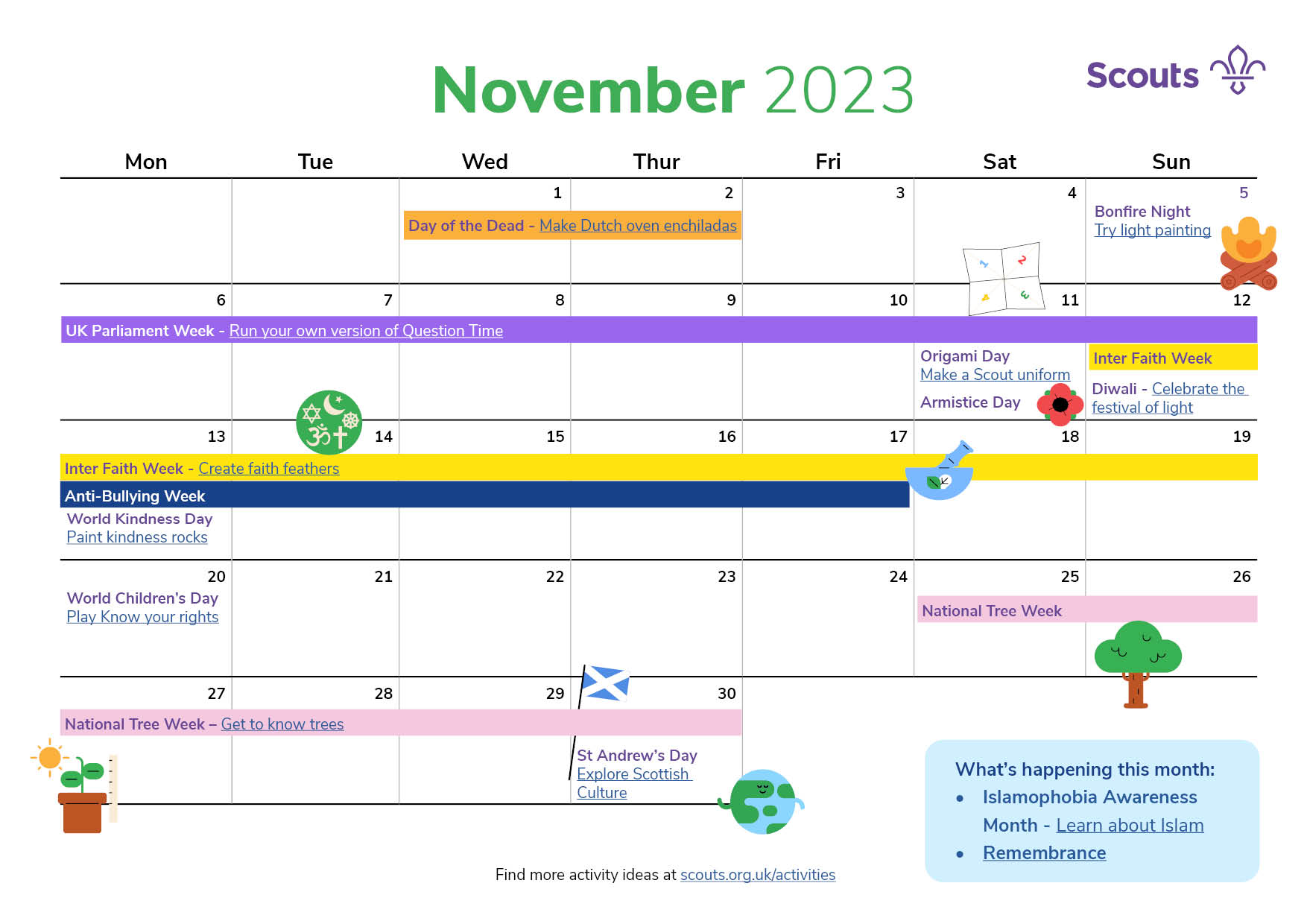 Events for November 2023