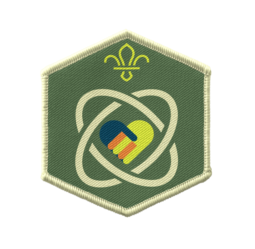 Explorers Values Challenge Award cloth badge