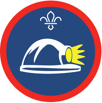 Caver badge