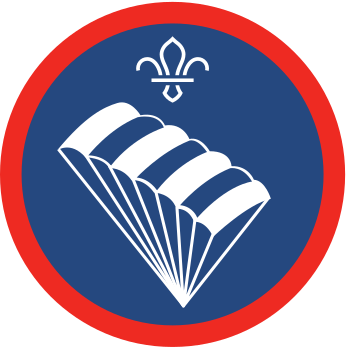 Parascending badge