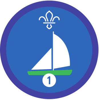 Sailing badge