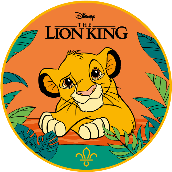 Lion King Blanket Badge