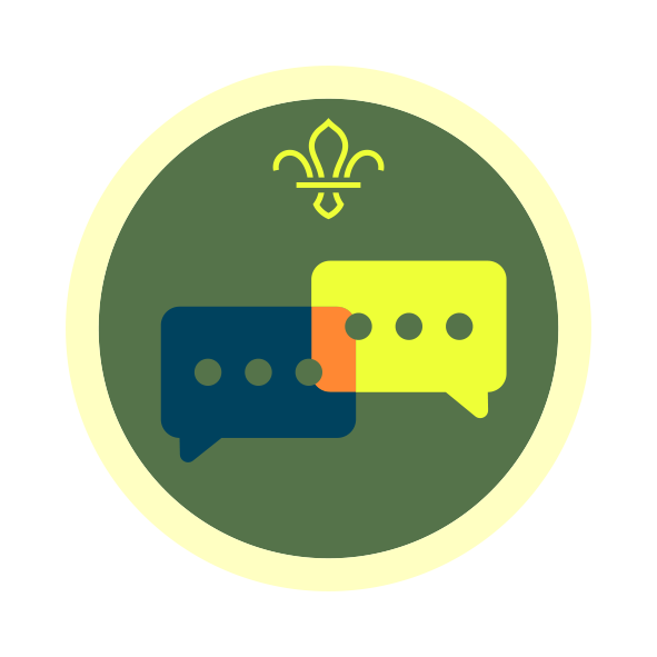 Communication badge