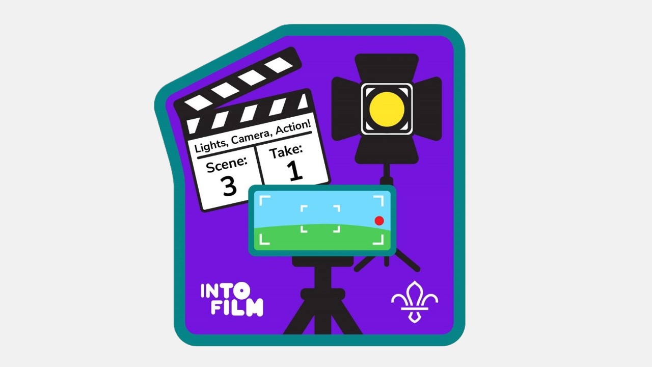 The Into Film blanket badge