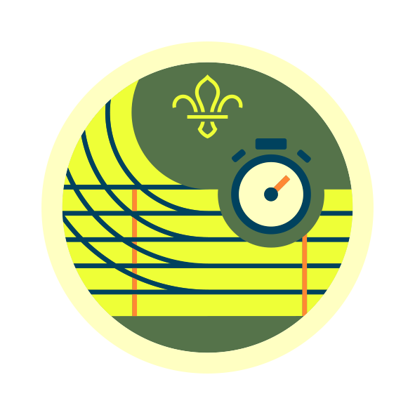 Athletics badge